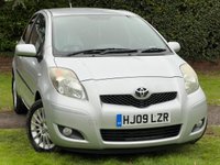 USED 2009 09 TOYOTA YARIS 1.3 SR VVT-I 3d 99 BHP 