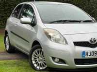 USED 2009 09 TOYOTA YARIS 1.3 SR VVT-I 3d 99 BHP 