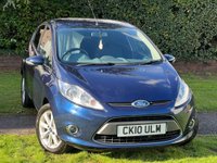 USED 2010 10 FORD FIESTA 1.2 ZETEC 5d 81 BHP 