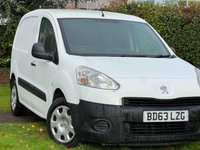 USED 2013 63 PEUGEOT PARTNER 1.6 HDI PROFESSIONAL L1 625 74 BHP 
