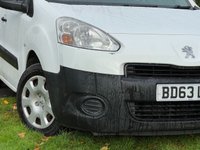 USED 2013 63 PEUGEOT PARTNER 1.6 HDI PROFESSIONAL L1 625 74 BHP 