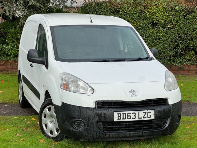 2013 63 Peugeot Partner 1.6 HDI PROFESSIONAL L1 625 74 BHP