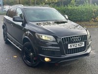 USED 2012 12 AUDI Q7 3.0 TDI QUATTRO S LINE PLUS 5d 245 BHP 