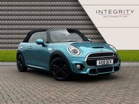USED 2018 18 MINI CONVERTIBLE 2.0 COOPER S 2d 190 BHP BLUETOOTH HANDSFREE - JCW SPORTS PACK - JCW SPORTS STEERING WHEEL - 17" GLOSS BLACK TRACK SPOKE ALLOYS - CRUISE CONTROL - USB INTERFACE - BLUETOOTH AUDIO