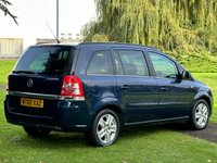 USED 2011 60 VAUXHALL ZAFIRA 1.6 EXCLUSIV 5d 113 BHP 7 SEATS | NEW MOT | NEW SERVICE