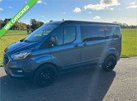 USED 2021 71 FORD TRANSIT CUSTOM BRAND NEW  4 BERTH LUXURY CAMPERVAN 2.0 300 LIMITED P/V ECOBLUE 129 BHP BRAND NEW CONVERSION RIB BED