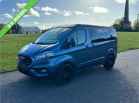 USED 2021 71 FORD TRANSIT CUSTOM BRAND NEW  4 BERTH LUXURY CAMPERVAN 2.0 300 LIMITED P/V ECOBLUE 129 BHP BRAND NEW CONVERSION RIB BED