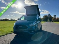 USED 2021 71 FORD TRANSIT CUSTOM BRAND NEW  4 BERTH LUXURY CAMPERVAN 2.0 300 LIMITED P/V ECOBLUE 129 BHP BRAND NEW CONVERSION RIB BED