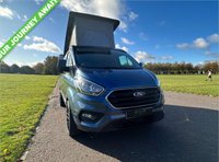 USED 2021 71 FORD TRANSIT CUSTOM BRAND NEW  4 BERTH LUXURY CAMPERVAN 2.0 300 LIMITED P/V ECOBLUE 129 BHP BRAND NEW CONVERSION RIB BED