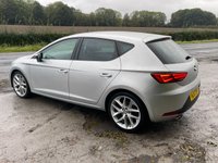 USED 2017 17 SEAT LEON 2.0 TDI FR TECHNOLOGY 5d 184 BHP 68 MPG .. LOW MILEAGE