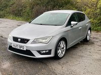 USED 2017 17 SEAT LEON 2.0 TDI FR TECHNOLOGY 5d 184 BHP 68 MPG .. LOW MILEAGE