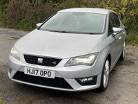 USED 2017 17 SEAT LEON 2.0 TDI FR TECHNOLOGY 5d 184 BHP 68 MPG .. LOW MILEAGE