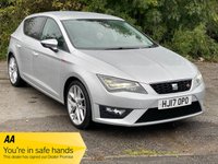 USED 2017 17 SEAT LEON 2.0 TDI FR TECHNOLOGY 5d 184 BHP 68 MPG .. LOW MILEAGE