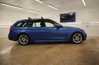 USED 2018 18 BMW 3 SERIES 2.0 320I M SPORT TOURING 5d 181 BHP FITTED WITH FACTORY EXTRAS AND IN THE STUNNING ESTORIL BLUE