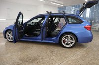 USED 2018 18 BMW 3 SERIES 2.0 320I M SPORT TOURING 5d 181 BHP FITTED WITH FACTORY EXTRAS AND IN THE STUNNING ESTORIL BLUE