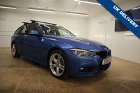 USED 2018 18 BMW 3 SERIES 2.0 320I M SPORT TOURING 5d 181 BHP FITTED WITH FACTORY EXTRAS AND IN THE STUNNING ESTORIL BLUE