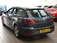 USED 2018 68 SEAT LEON 2.0 TSI FR SPORT DSG 5d 188 BHP SAT NAV PART LEATHER PARKING SENSORS 1 OWNER GENUINE LOW MILEAGE 6 MONTHS GOLD WARRANTY