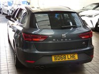 USED 2018 68 SEAT LEON 2.0 TSI FR SPORT DSG 5d 188 BHP SAT NAV PART LEATHER PARKING SENSORS 1 OWNER GENUINE LOW MILEAGE 6 MONTHS GOLD WARRANTY