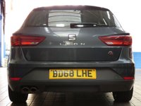 USED 2018 68 SEAT LEON 2.0 TSI FR SPORT DSG 5d 188 BHP SAT NAV PART LEATHER PARKING SENSORS 1 OWNER GENUINE LOW MILEAGE 6 MONTHS GOLD WARRANTY