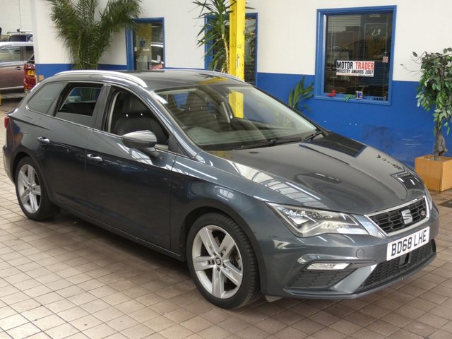 2018 68 Seat Leon 2.0 TSI FR SPORT DSG 5d 188 BHP