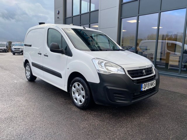 2019 19 Peugeot Partner 1.6 BLUE HDI PROFESSIONAL L1 850 100PS NAV-AIR CON TWIN SIDE LOADING DOORS