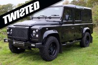 USED 2016 16 LAND ROVER DEFENDER TDCI (TWISTED) GENUINE TWISTED, P6 PERFORMANCE UPGRADE, REVERSE CAMERA, HEATED SEATS, FOX SHOCKS, AIR SUSPENSION, SONY AUDIO AND SUBWOOFER