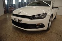 USED 2013 13 VOLKSWAGEN SCIROCCO 1.4 TSI 3d 160 BHP GREAT LOOKING CAR WITH PARTIAL VW SERVICE RECORD