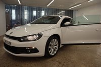 USED 2013 13 VOLKSWAGEN SCIROCCO 1.4 TSI 3d 160 BHP GREAT LOOKING CAR WITH PARTIAL VW SERVICE RECORD