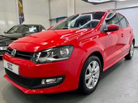 USED 2012 61 VOLKSWAGEN POLO  1.2 Match Hatchback 5dr Petrol Manual Euro 5 (60 ps) AUX, Privacy Glass, Air Con