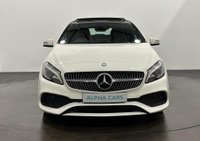 USED 2016 16 MERCEDES-BENZ A-CLASS 1.5 A 180 D AMG LINE PREMIUM PLUS 5d 107 BHP Super Low Mileage 15229 Miles , Striking Cirrus White Gloss , Leather / Alcantara , Panoramic Glass Roof,