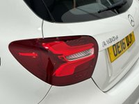 USED 2016 16 MERCEDES-BENZ A-CLASS 1.5 A 180 D AMG LINE PREMIUM PLUS 5d 107 BHP Super Low Mileage 15229 Miles , Striking Cirrus White Gloss , Leather / Alcantara , Panoramic Glass Roof,