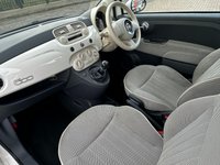 USED 2012 62 FIAT 500 1.2 LOUNGE 3d 69 BHP PANORAMIC GLASS ROOF - BLUETOOTH HANDSFREE - ALLOY WHEELS - CITY STEERING - AIR CONDITIONING