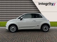 USED 2012 62 FIAT 500 1.2 LOUNGE 3d 69 BHP PANORAMIC GLASS ROOF - BLUETOOTH HANDSFREE - ALLOY WHEELS - CITY STEERING - AIR CONDITIONING