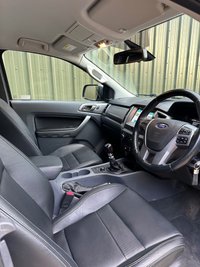 USED 2018 18 FORD RANGER 2.2 LIMITED 4X4 Super Cab Extended TDCI 4d 158 BHP + Tow Bar + Full Ford History + Alloys + Camera + NAV +
