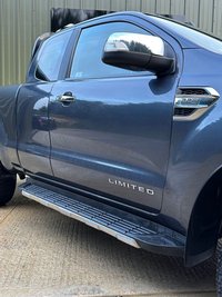 USED 2018 18 FORD RANGER 2.2 LIMITED 4X4 Super Cab Extended TDCI 4d 158 BHP + Tow Bar + Full Ford History + Alloys + Camera + NAV +