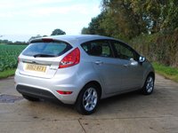 USED 2012 62 FORD FIESTA 1.4 ZETEC 16V 5d 96 BHP www.suffolkcarcentre.co.uk - Located at Ilketshall