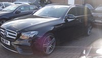 USED 2019 19 MERCEDES-BENZ E-CLASS 2.0 E 220 D AMG LINE 5d 192 BHP GENUINE MILEAGE EURO 6 ESTATE FULL LEATHERS SAT NAV REVERSE CAMERA