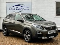 USED 2019 19 PEUGEOT 3008 1.5 BLUEHDI S/S ALLURE 5d 129 BHP www.suffolkcarcentre.co.uk - Located at Lowestoft