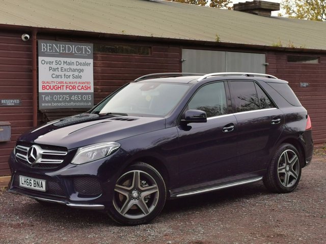 2016 66 Mercedes-Benz Gle-Class 2.1 GLE 250 D 4MATIC AMG LINE PREMIUM 5d 201 BHP + PAN ROOF +