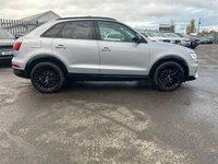 USED 2017 17 AUDI Q3 2.0 TDI QUATTRO BLACK EDITION 5d 148 BHP ONLY 2 FORMER KEEPERS FROM NEW+ULTRA LOW MILEAGE+ULEZ COMPLIANT+BLACK EDITION+AUTOMATIC TRANSMISSION+SATELLITE NAVIGATION+BLUETOOTH+CRUISE CONTROL+BOSE SOUND SYSTEM+STUNNING STUNNING VEHICLE+READY TO DRIVE AWAY TODAY+FINANCE AND EXTENDED WARRANTY AVAILABLE ON THIS USED VEHICLE!!!!!!!!