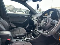 USED 2017 17 AUDI Q3 2.0 TDI QUATTRO BLACK EDITION 5d 148 BHP ONLY 2 FORMER KEEPERS FROM NEW+ULTRA LOW MILEAGE+ULEZ COMPLIANT+BLACK EDITION+AUTOMATIC TRANSMISSION+SATELLITE NAVIGATION+BLUETOOTH+CRUISE CONTROL+BOSE SOUND SYSTEM+STUNNING STUNNING VEHICLE+READY TO DRIVE AWAY TODAY+FINANCE AND EXTENDED WARRANTY AVAILABLE ON THIS USED VEHICLE!!!!!!!!