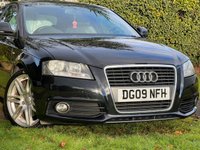 USED 2009 09 AUDI A3 2.0 TFSI S LINE 3d 197 BHP 