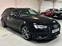 USED 2019 19 AUDI A4 2.0 AVANT TDI BLACK EDITION 5d 188 BHP WITH FULL AUDI SERVICE HISTORY