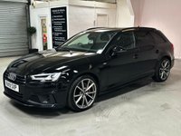 USED 2019 19 AUDI A4 2.0 AVANT TDI BLACK EDITION 5d 188 BHP WITH FULL AUDI SERVICE HISTORY