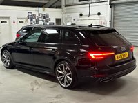 USED 2019 19 AUDI A4 2.0 AVANT TDI BLACK EDITION 5d 188 BHP WITH FULL AUDI SERVICE HISTORY