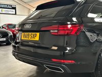 USED 2019 19 AUDI A4 2.0 AVANT TDI BLACK EDITION 5d 188 BHP WITH FULL AUDI SERVICE HISTORY