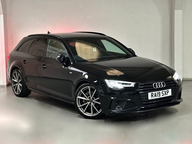 2019 19 Audi A4 2.0 AVANT TDI BLACK EDITION 5d 188 BHP