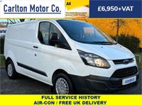 USED 2015 65 FORD TRANSIT CUSTOM 2.2 290 ECONETIC LR P/V 99 BHP Fully Documented Service History