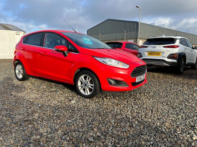 2016 66 Ford Fiesta 1.0 ZETEC 5d 99 BHP