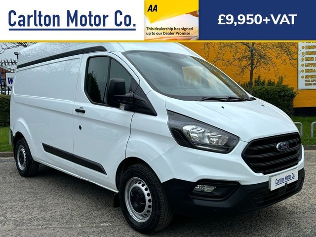 2019 68 Ford Transit Custom 2.0 340 L2 H2 LWB HIGH ROOF P/V 129 BHP